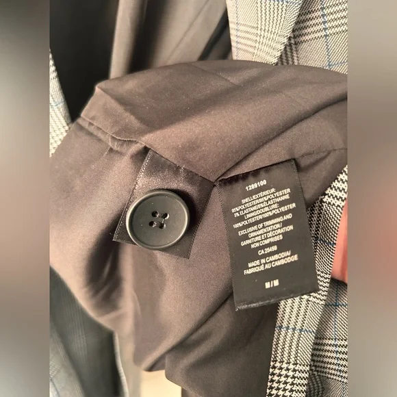 Steve Madden plaid blazer - Picture 6 of 11